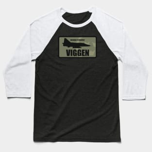 Swedish Air Force Viggen Patch (subdued) Baseball T-Shirt